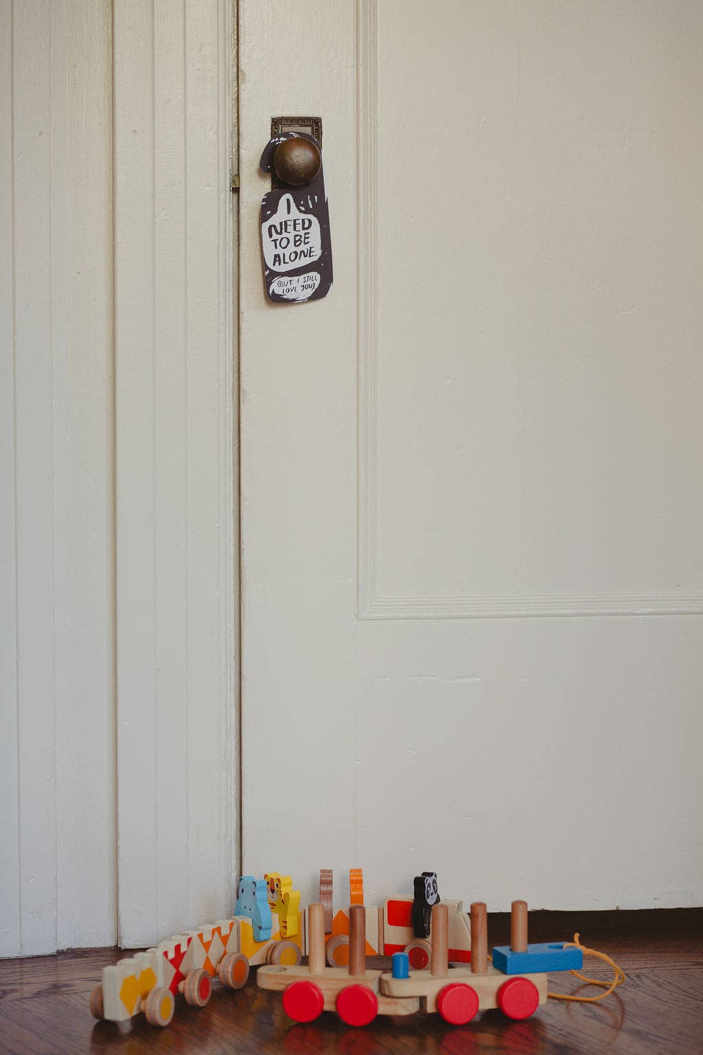 Alone Time Door Hanger