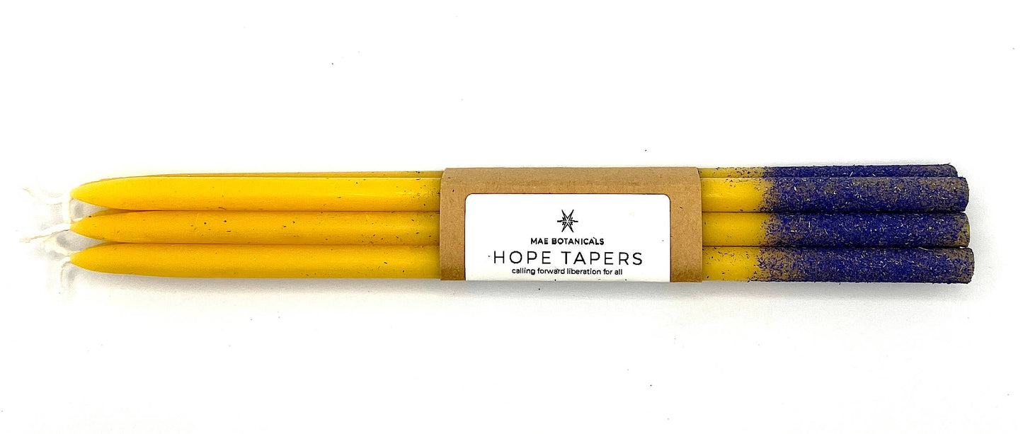 Beeswax Taper Candles