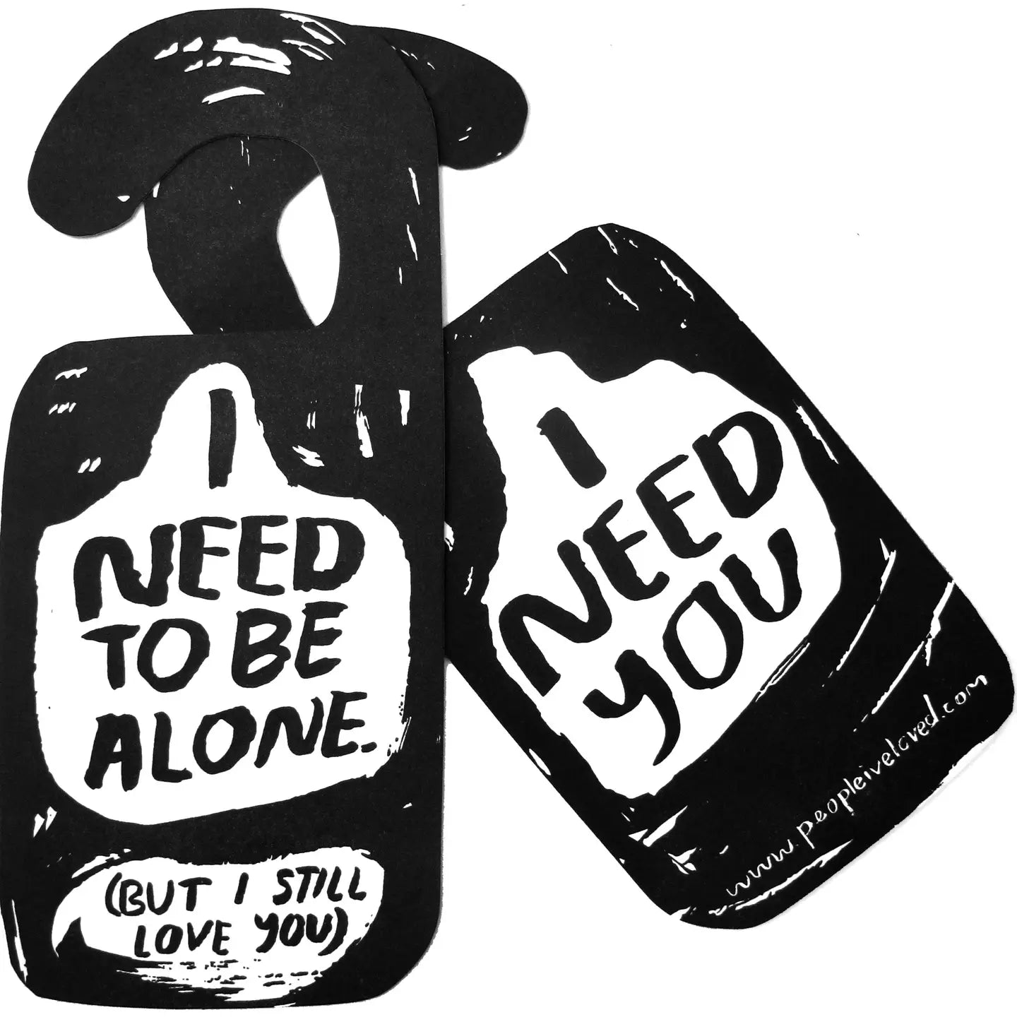 Alone Time Door Hanger
