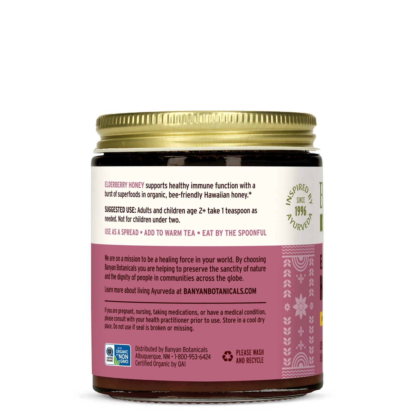 Elderberry Honey - raw/unfiltered