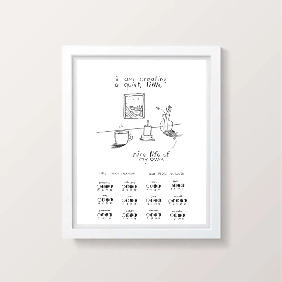2025 Moon Calendar
