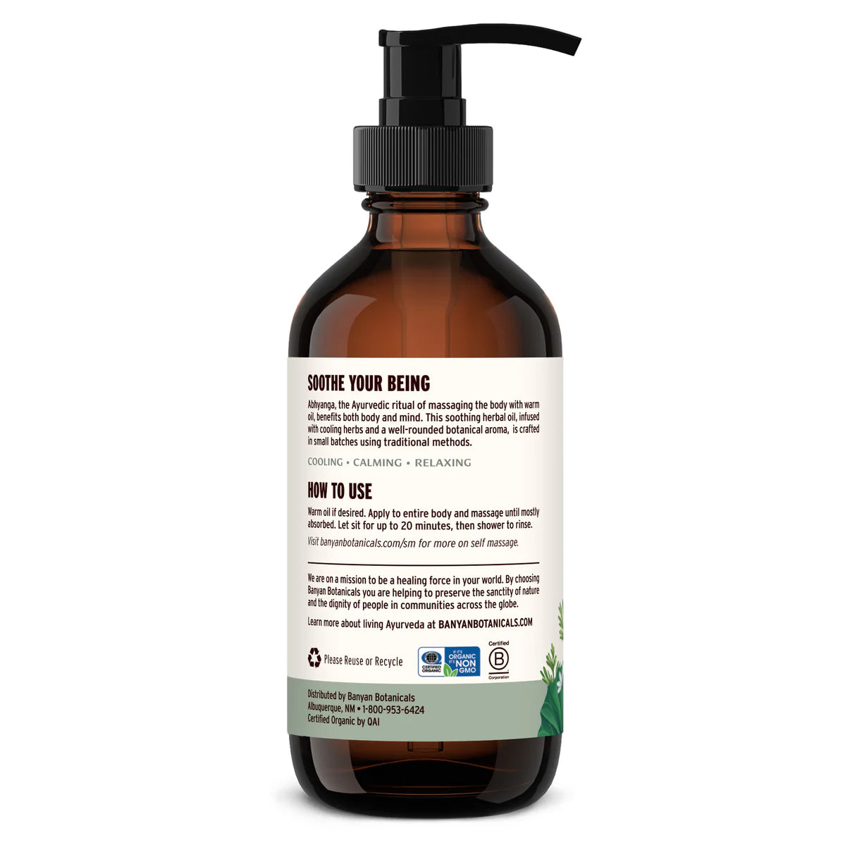 Pitta Massage Oil - Cooling & Relaxing