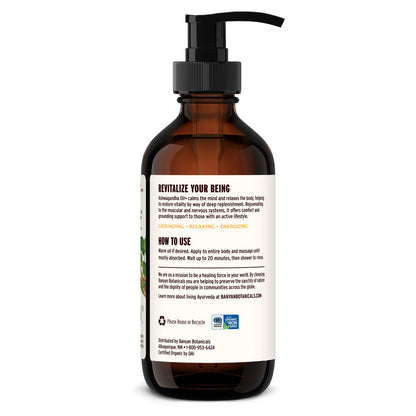 Ashwagandha Oil+ - Grounding Body Oil