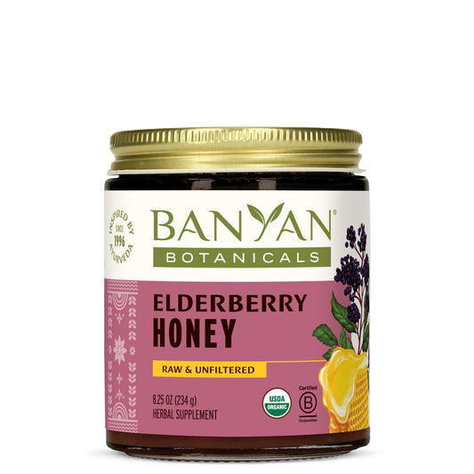 Elderberry Honey - raw/unfiltered