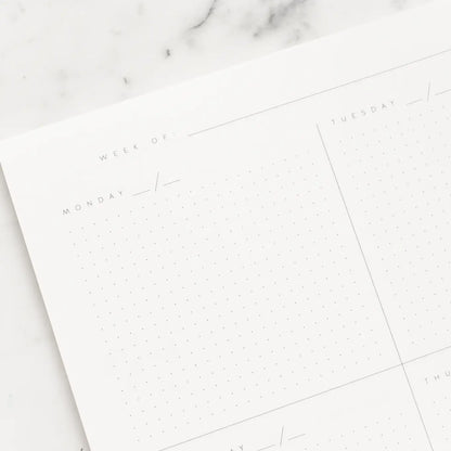 The Worthwhile Paper Planner - Upcycled Moon Phases